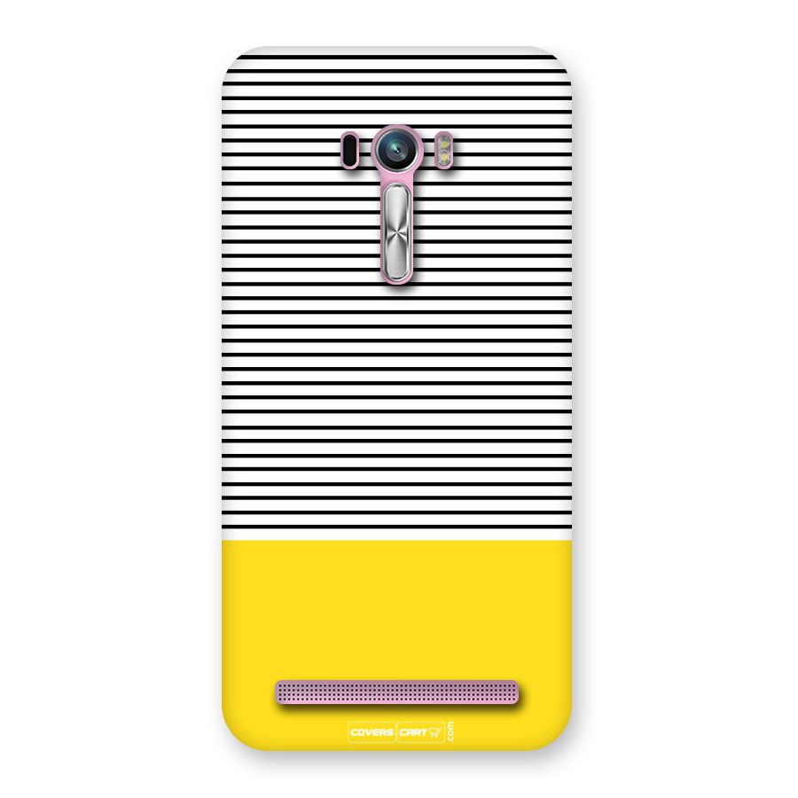 Bright Yellow Stripes Back Case for Zenfone Selfie