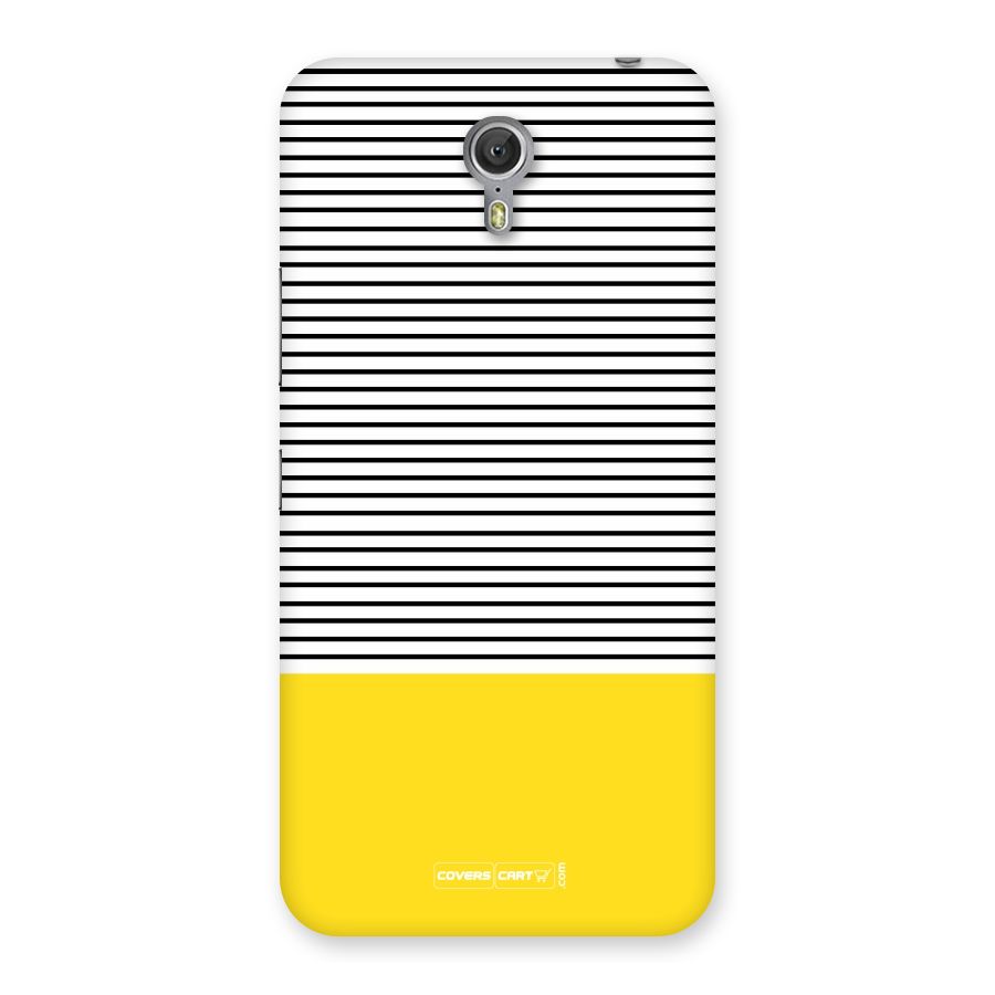 Bright Yellow Stripes Back Case for Zuk Z1