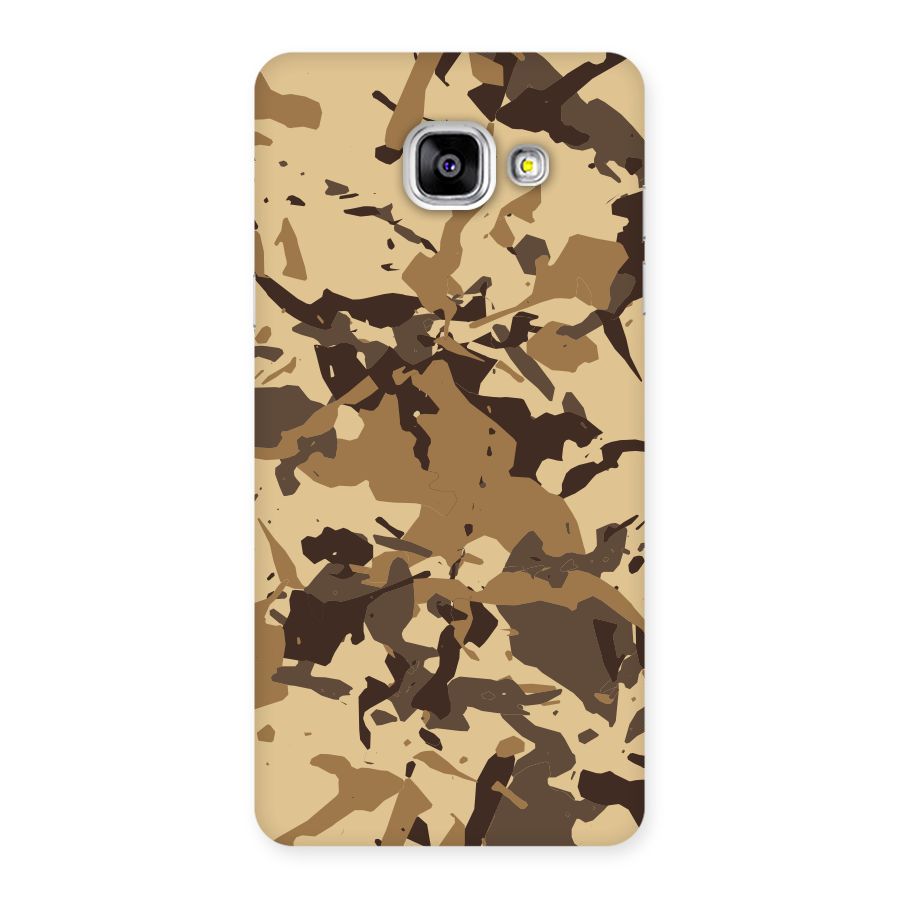 Brown Camouflage Army Back Case for Galaxy A5 2016