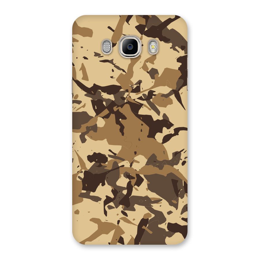 Brown Camouflage Army Back Case for Galaxy On8