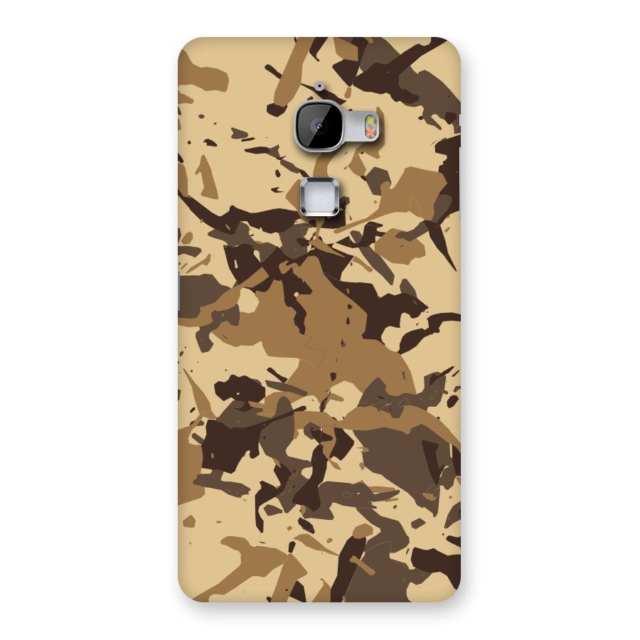 Brown Camouflage Army Back Case for LeTv Le Max