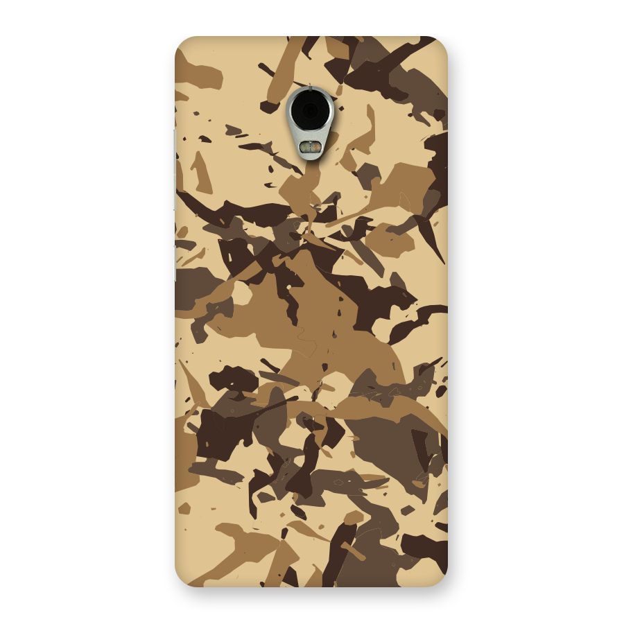 Brown Camouflage Army Back Case for Lenovo Vibe P1