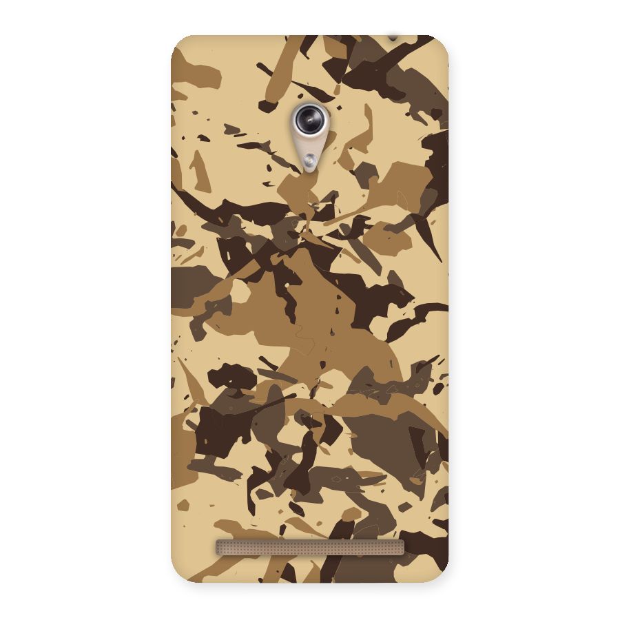 Brown Camouflage Army Back Case for Zenfone 6