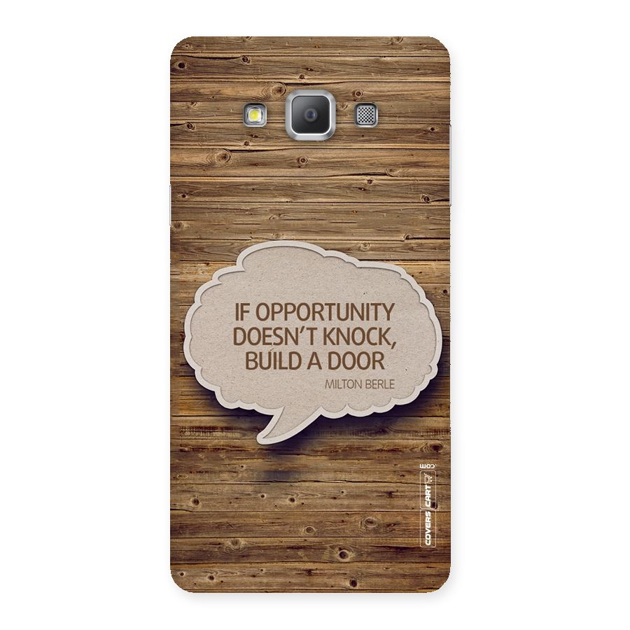 Build Your Door Back Case for Galaxy A7