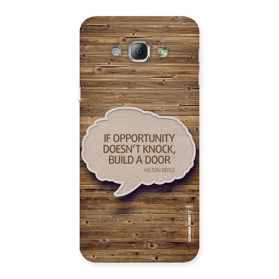 Build Your Door Back Case for Galaxy A8