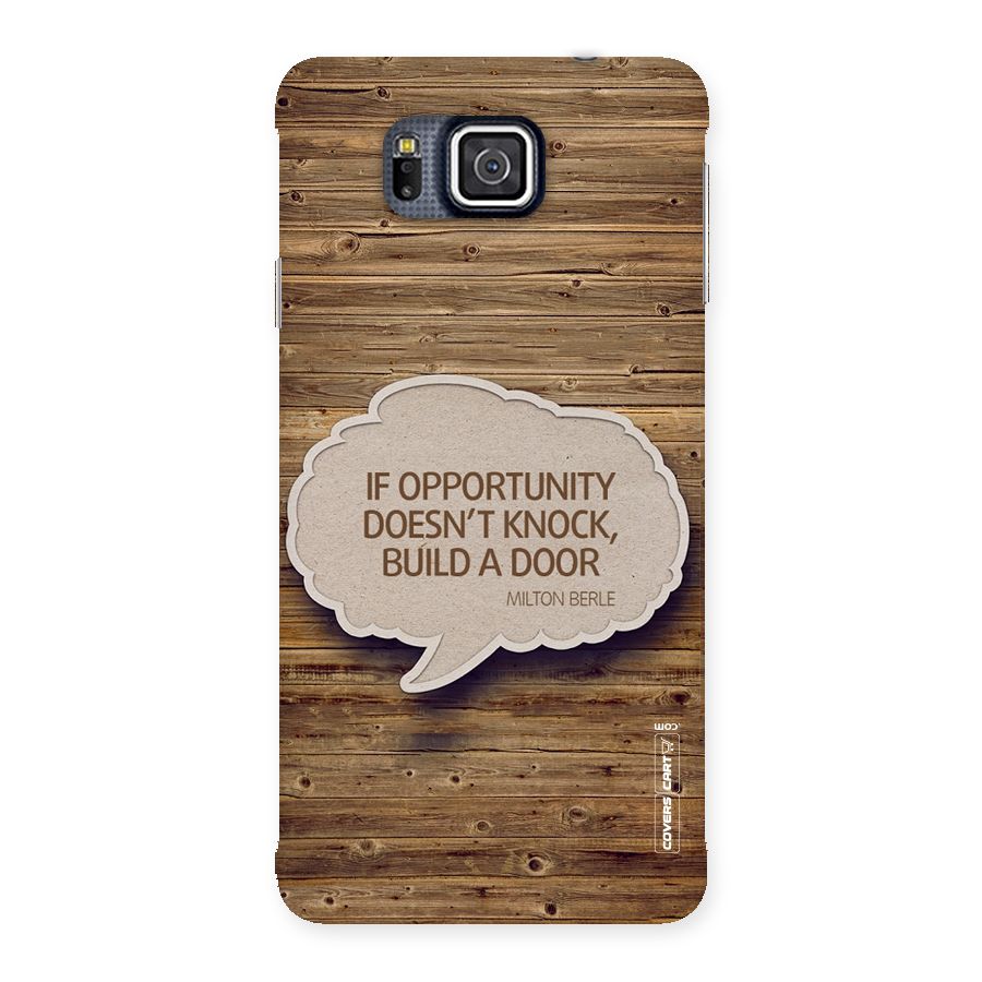 Build Your Door Back Case for Galaxy Alpha