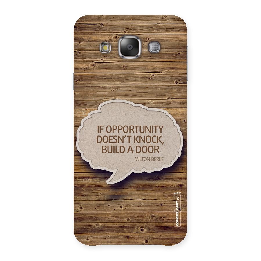 Build Your Door Back Case for Galaxy E7