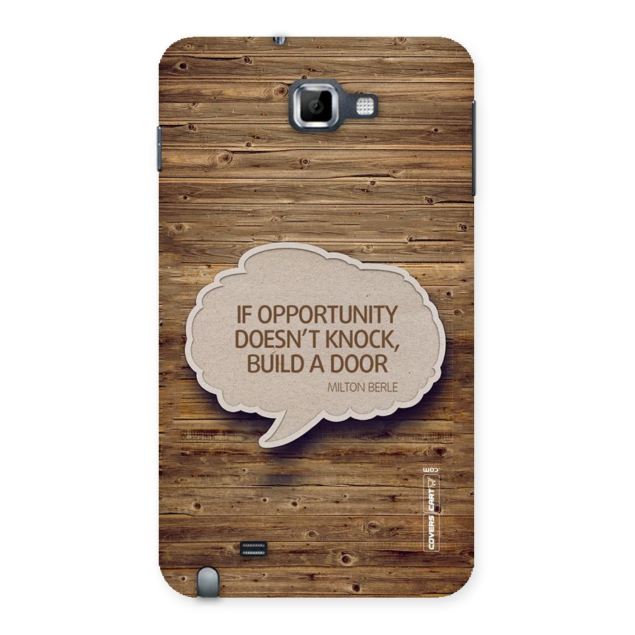 Build Your Door Back Case for Galaxy Note