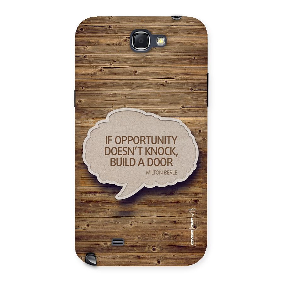 Build Your Door Back Case for Galaxy Note 2