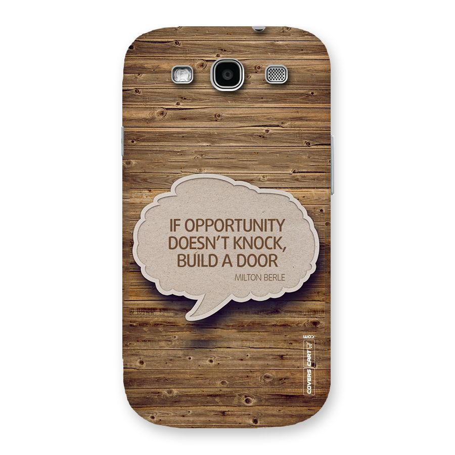 Build Your Door Back Case for Galaxy S3