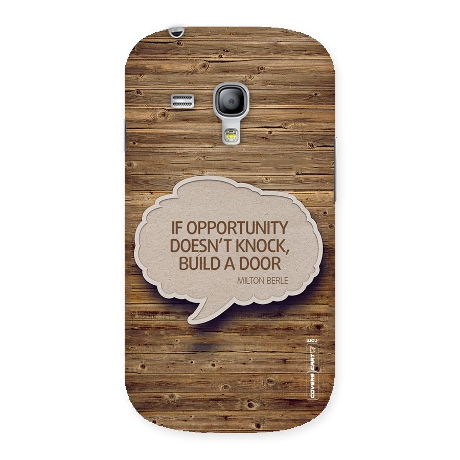 Build Your Door Back Case for Galaxy S3 Mini