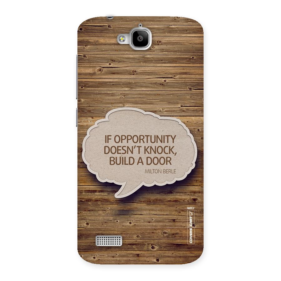 Build Your Door Back Case for Honor Holly