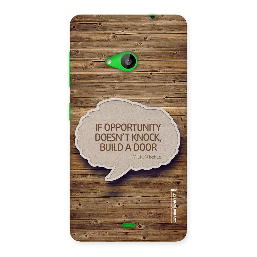 Build Your Door Back Case for Lumia 535