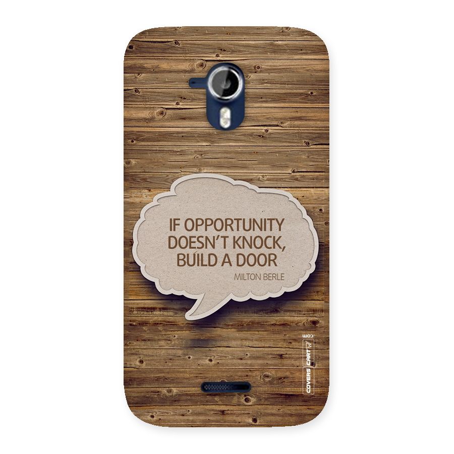 Build Your Door Back Case for Micromax Canvas Magnus A117