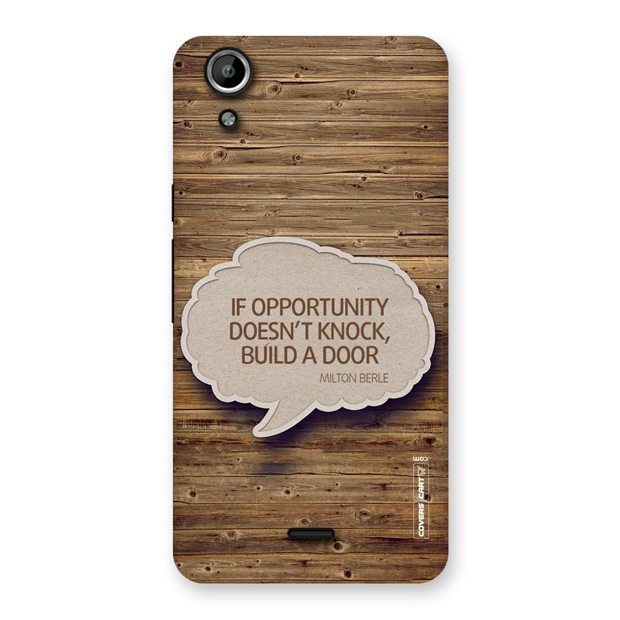 Build Your Door Back Case for Micromax Canvas Selfie Lens Q345