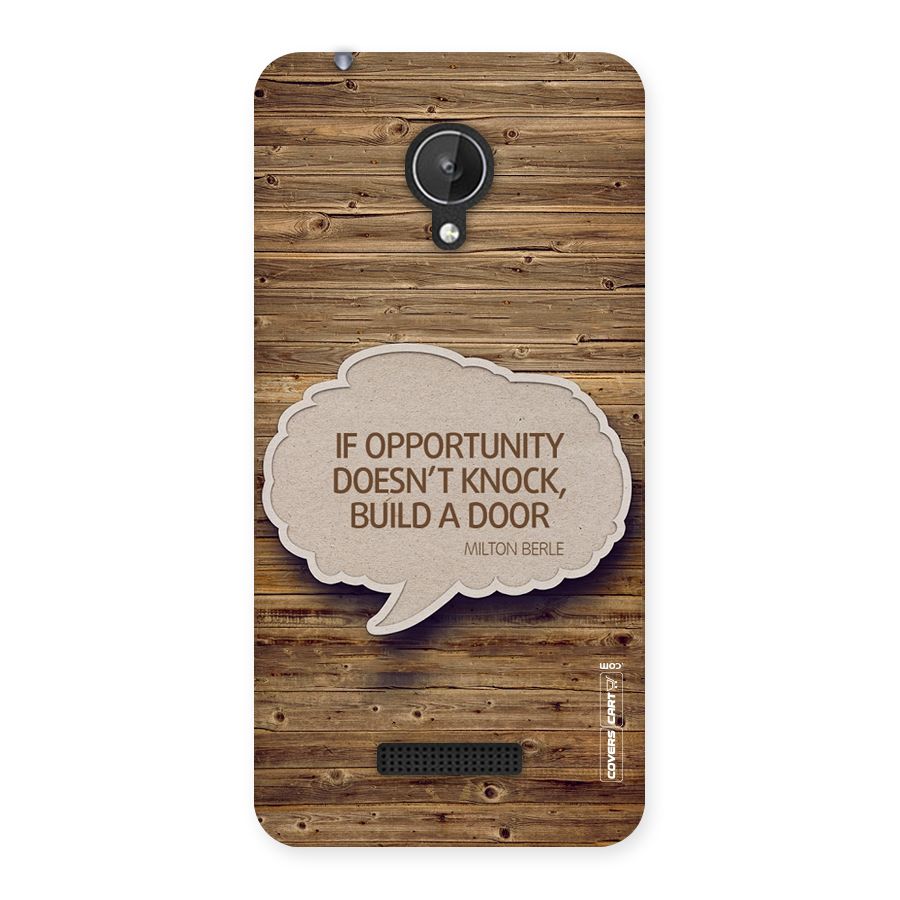 Build Your Door Back Case for Micromax Canvas Spark Q380