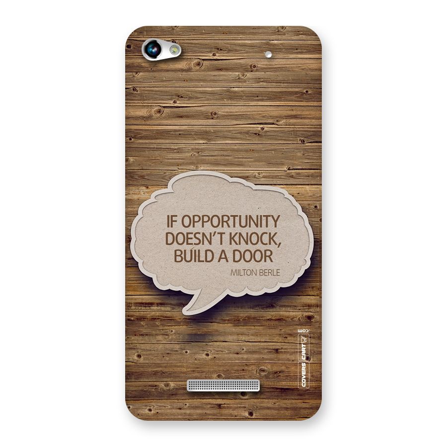 Build Your Door Back Case for Micromax Hue 2