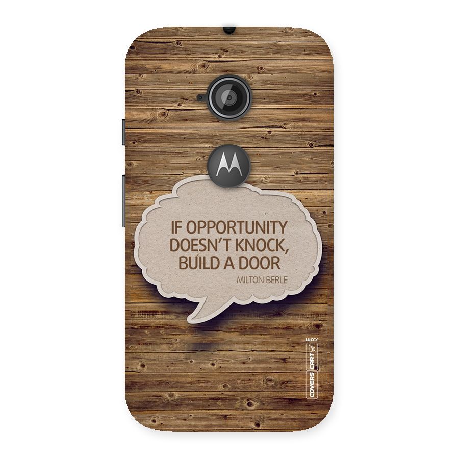 Build Your Door Back Case for Moto E 2nd Gen