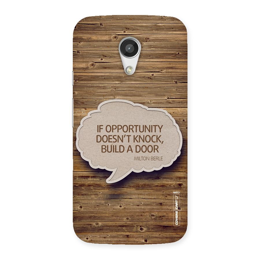 Build Your Door Back Case for Moto G 2nd Gen