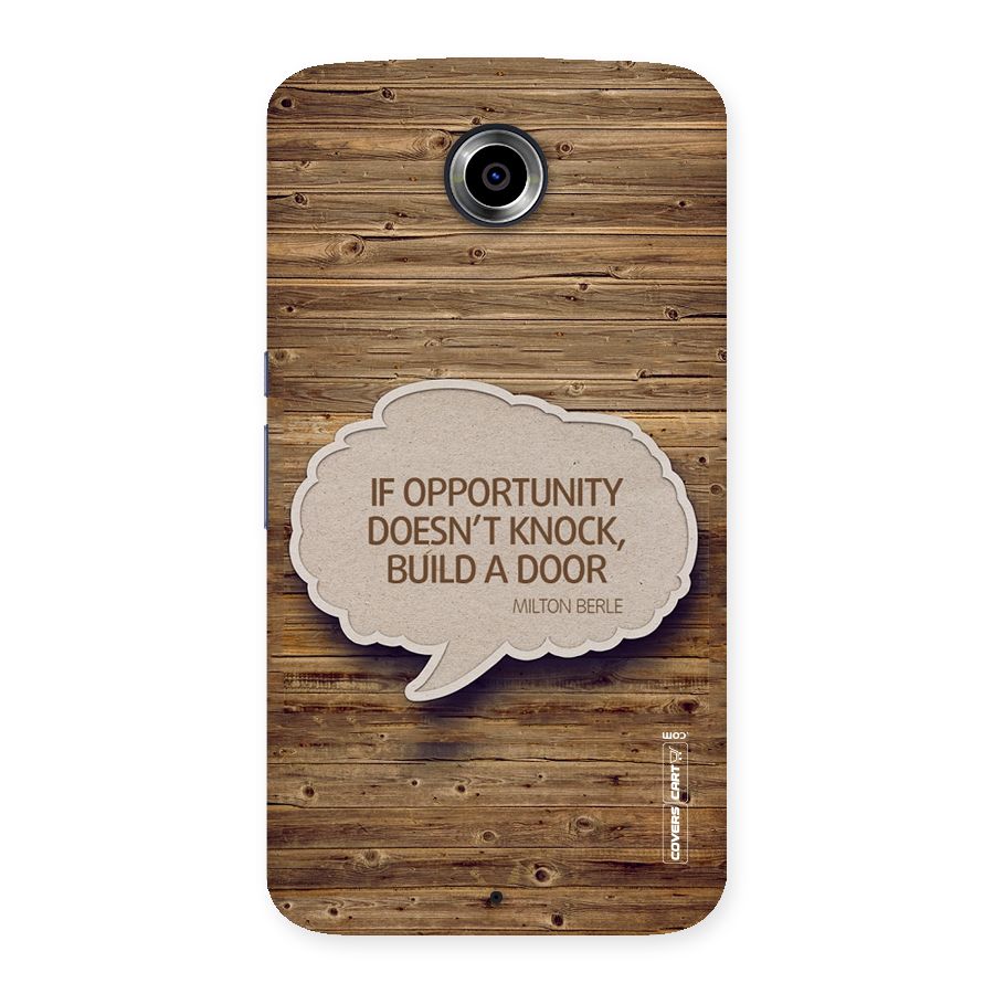 Build Your Door Back Case for Nexsus 6