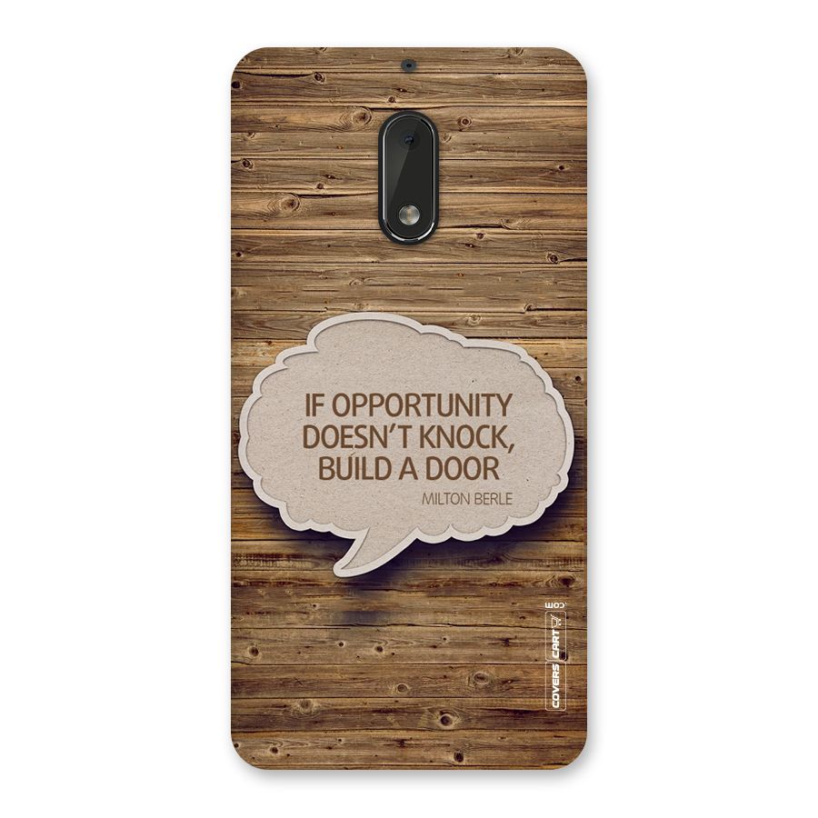 Build Your Door Back Case for Nokia 6