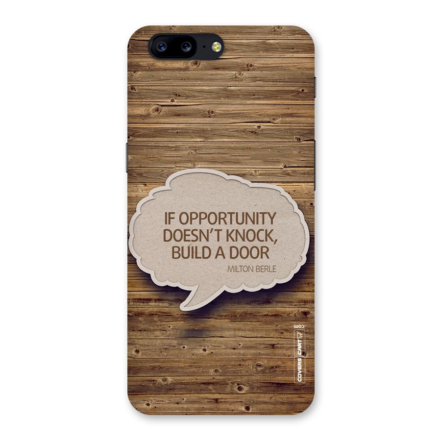 Build Your Door Back Case for OnePlus 5