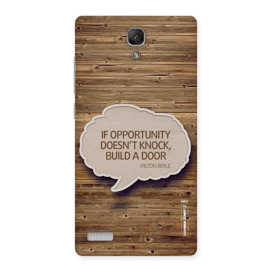 Build Your Door Back Case for Redmi Note