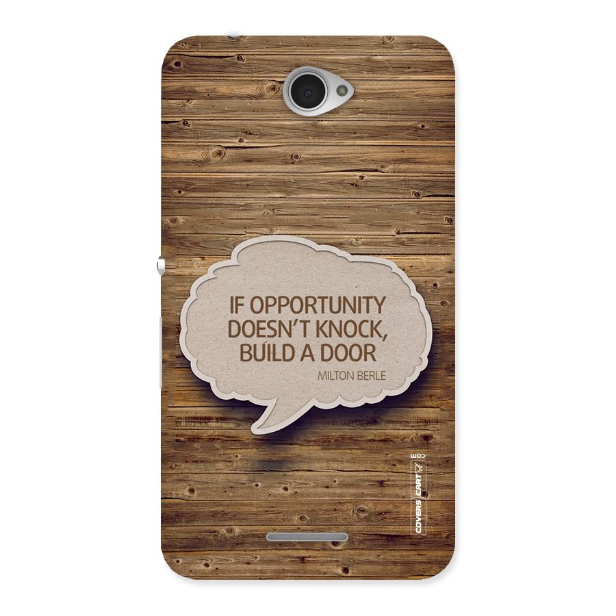 Build Your Door Back Case for Sony Xperia E4