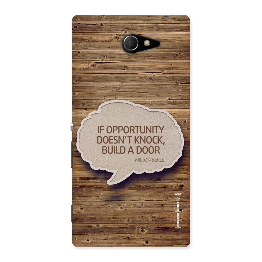 Build Your Door Back Case for Sony Xperia M2