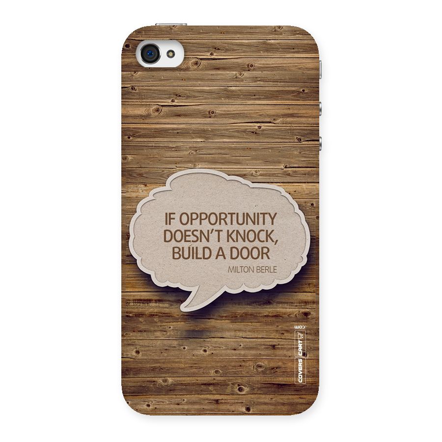 Build Your Door Back Case for iPhone 4 4s