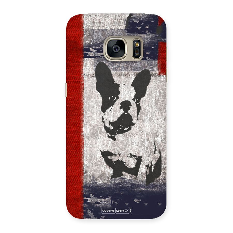 Bull Dog Back Case for Galaxy S7