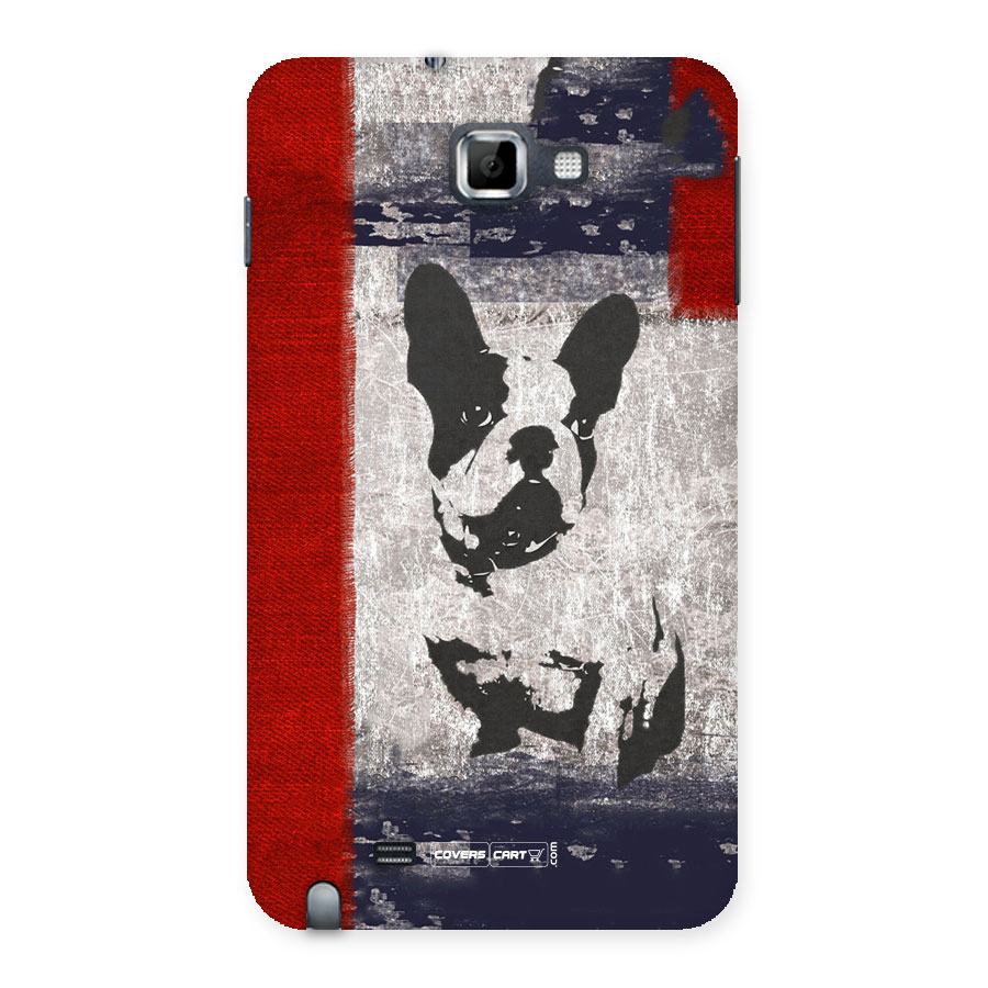 Bull Dog Back Case for Galaxy Note