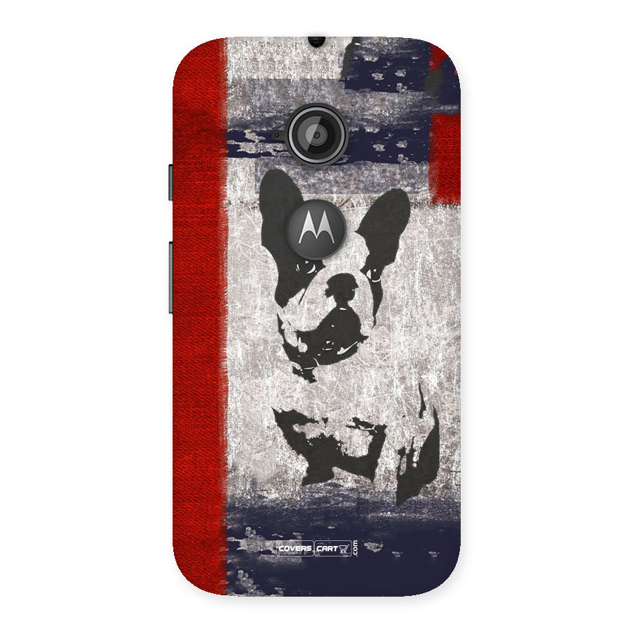 Bull Dog Back Case for Moto E 2nd Gen