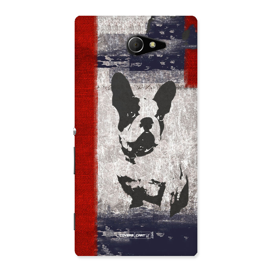 Bull Dog Back Case for Sony Xperia M2