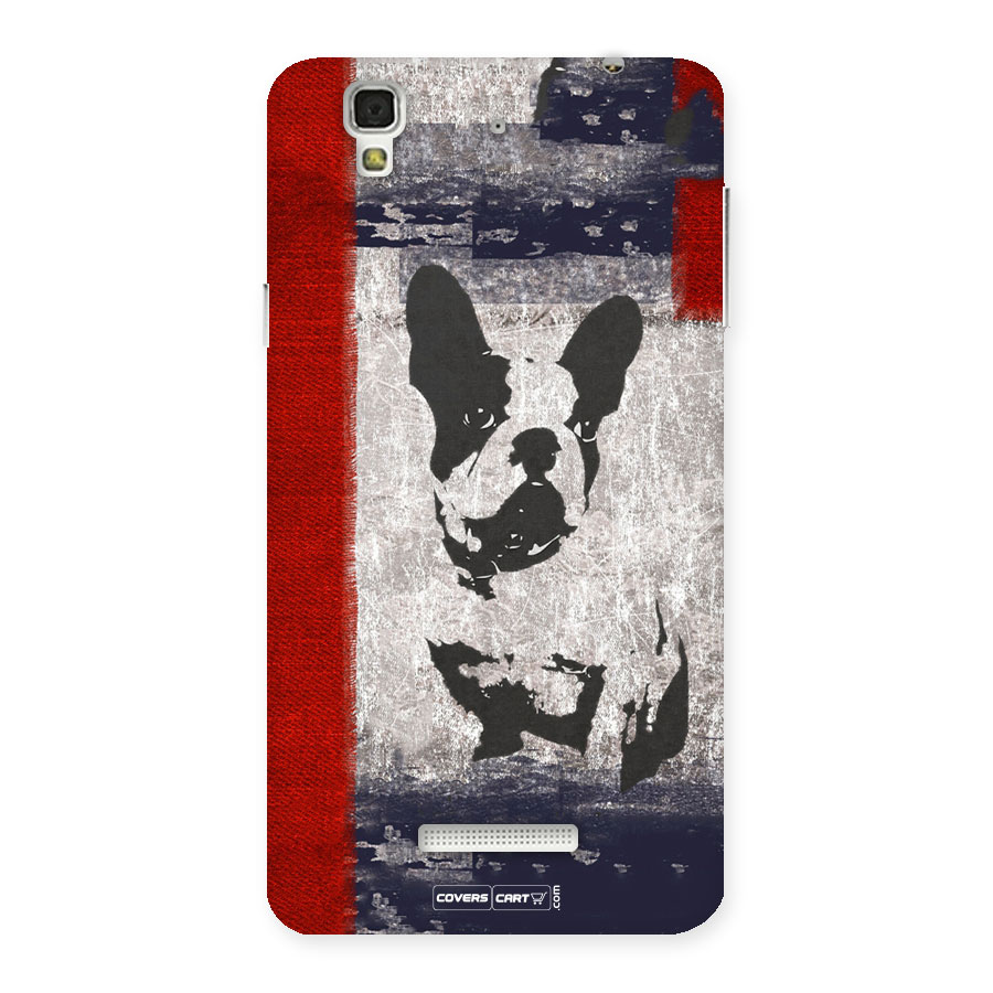 Bull Dog Back Case for Yu Yureka
