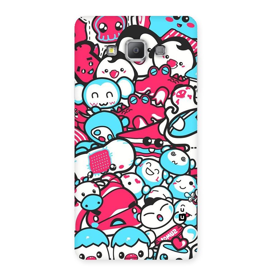 Bunny Quirk Back Case for Galaxy A7