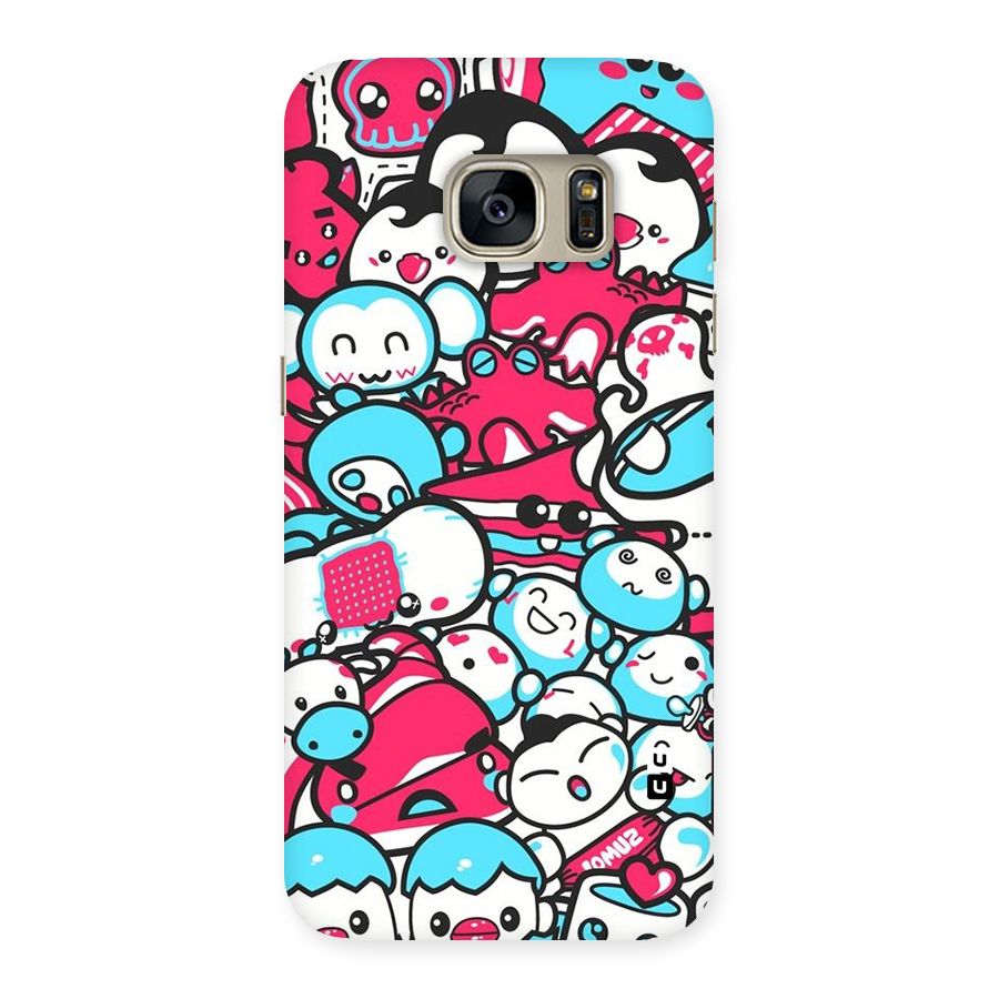Bunny Quirk Back Case for Galaxy S7