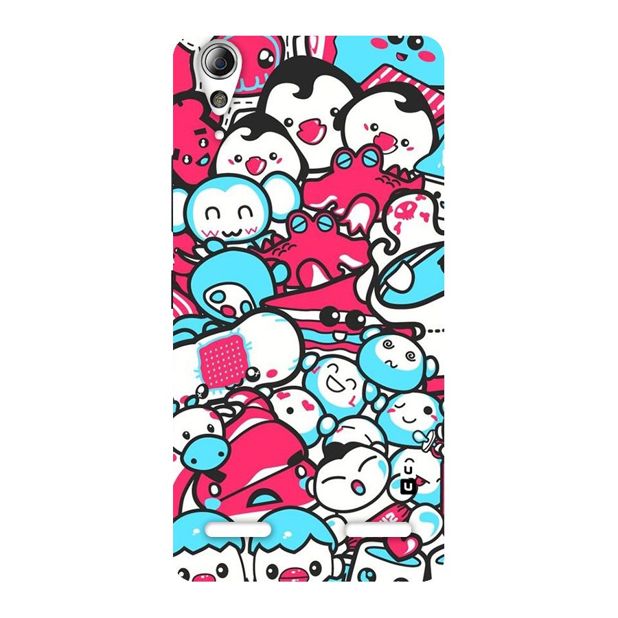 Bunny Quirk Back Case for Lenovo A6000 Plus