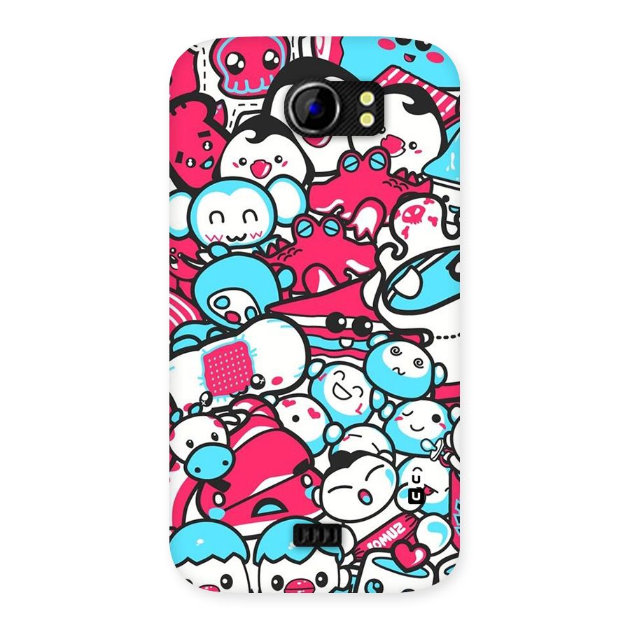 Bunny Quirk Back Case for Micromax Canvas 2 A110