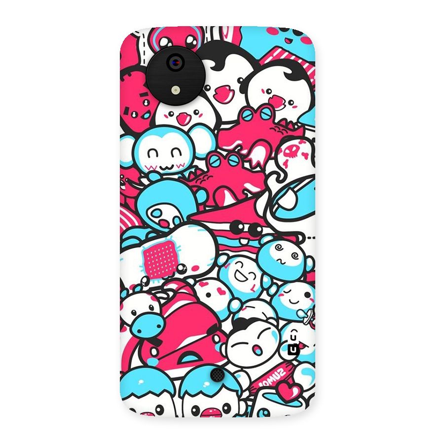 Bunny Quirk Back Case for Micromax Canvas A1