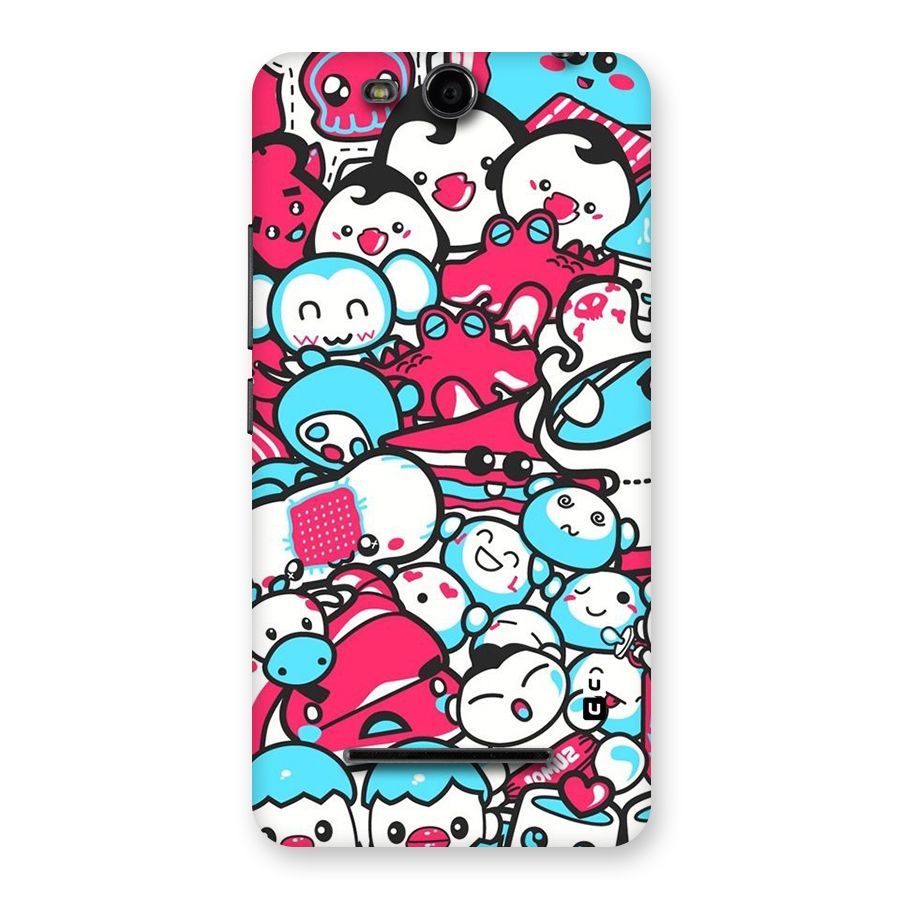 Bunny Quirk Back Case for Micromax Canvas Juice 3 Q392
