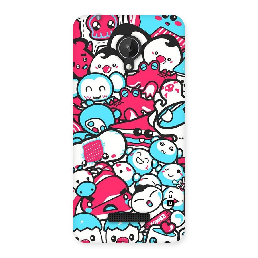 Bunny Quirk Back Case for Micromax Canvas Spark Q380
