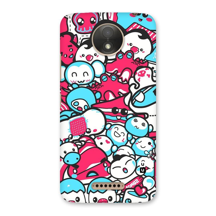 Bunny Quirk Back Case for Moto C Plus