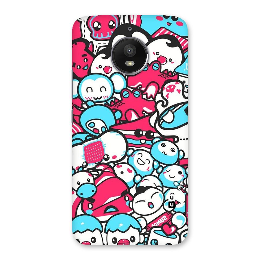 Bunny Quirk Back Case for Moto E4 Plus