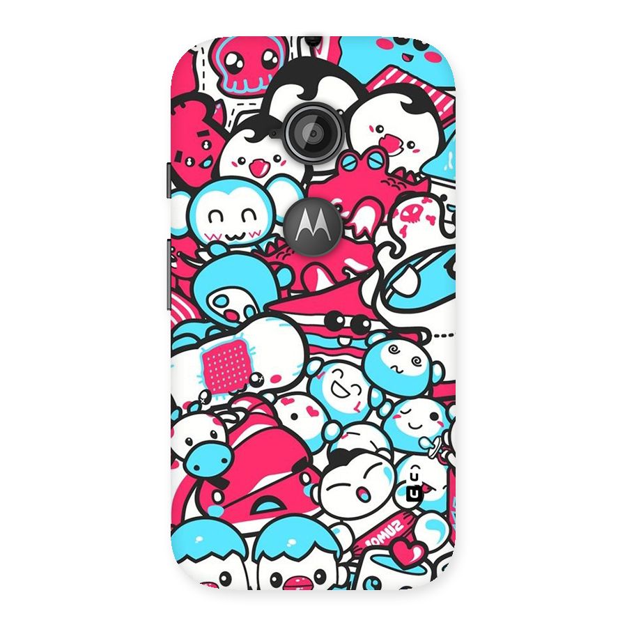 Bunny Quirk Back Case for Moto E 2nd Gen