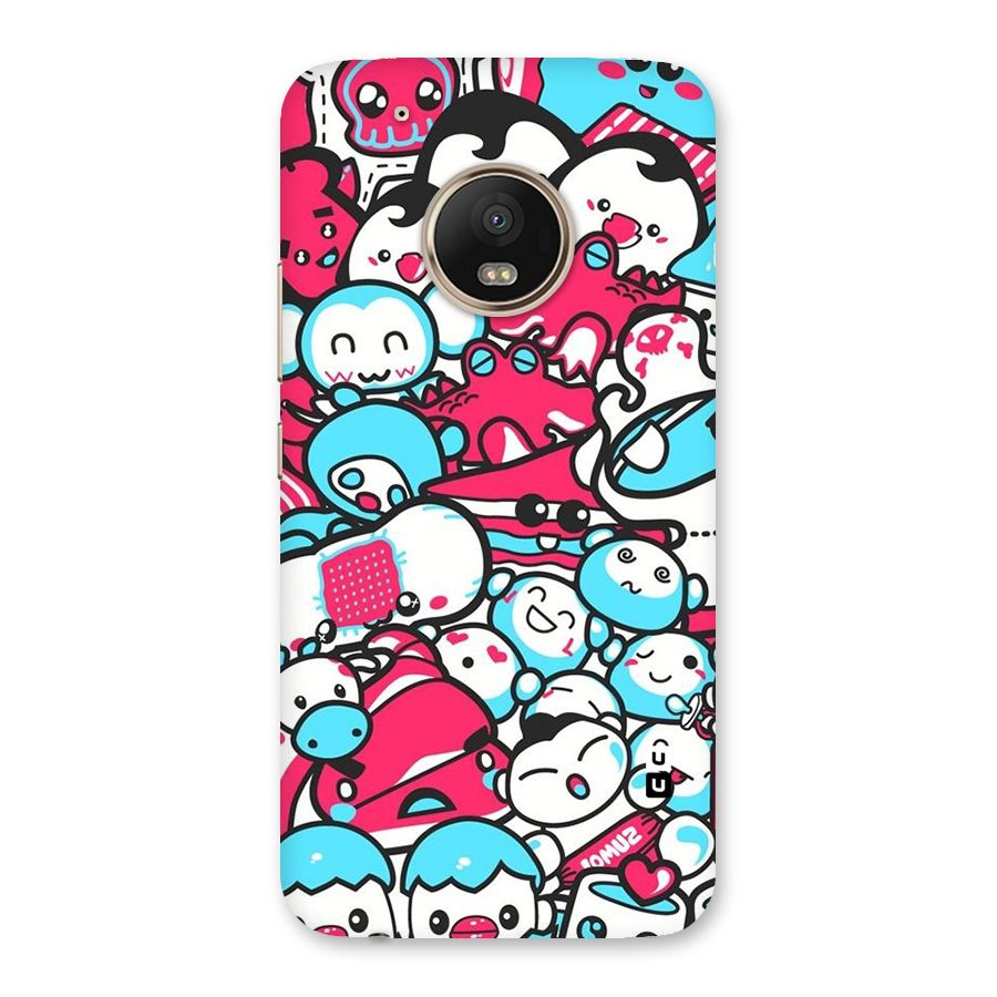 Bunny Quirk Back Case for Moto G5 Plus