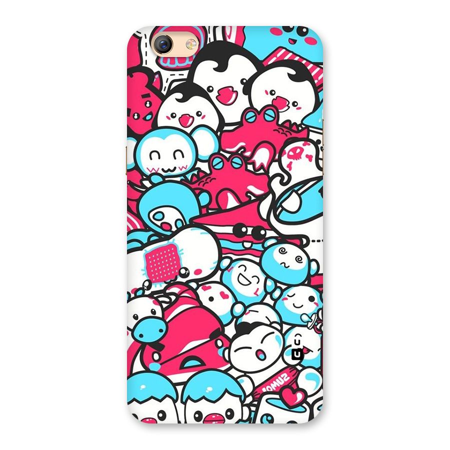 Bunny Quirk Back Case for Oppo F3 Plus