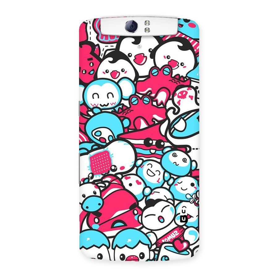 Bunny Quirk Back Case for Oppo N1