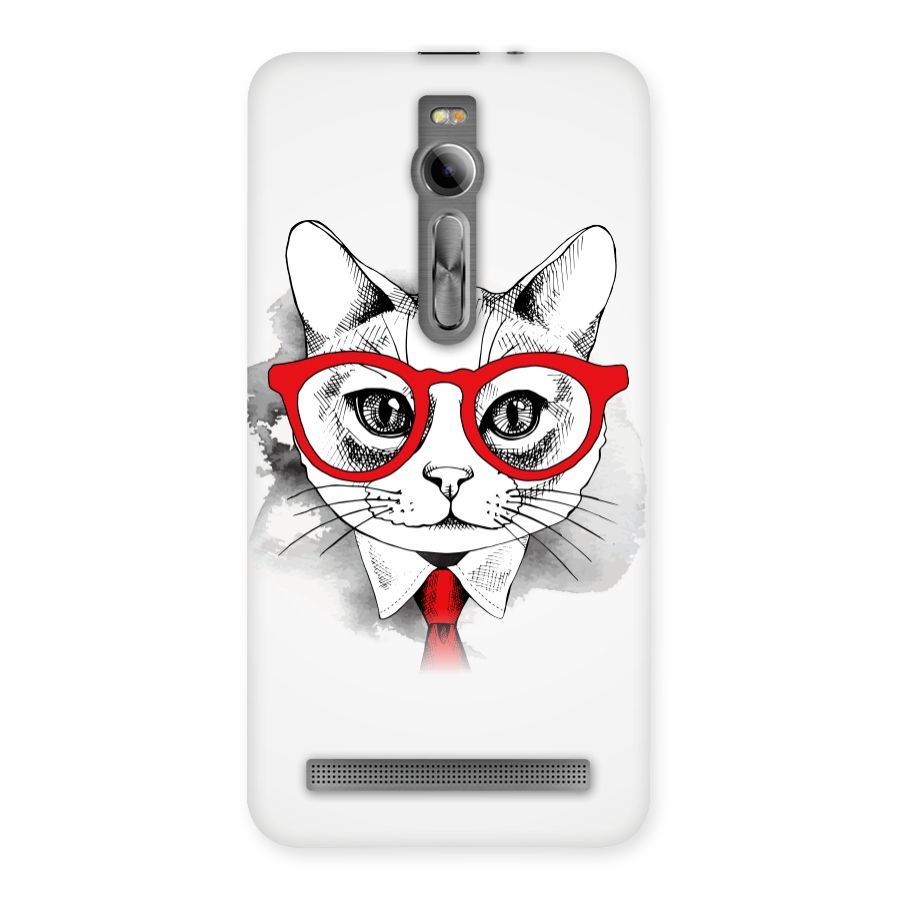 Business Cat Back Case for Asus Zenfone 2