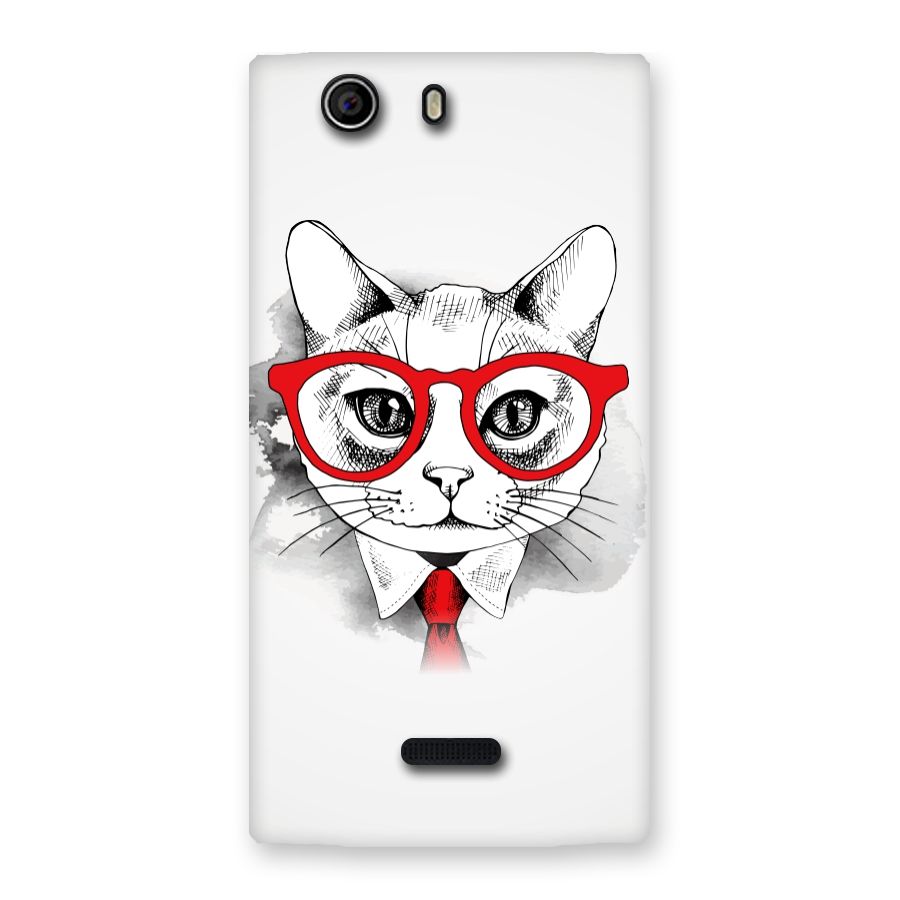 Business Cat Back Case for Canvas Nitro 2 E311